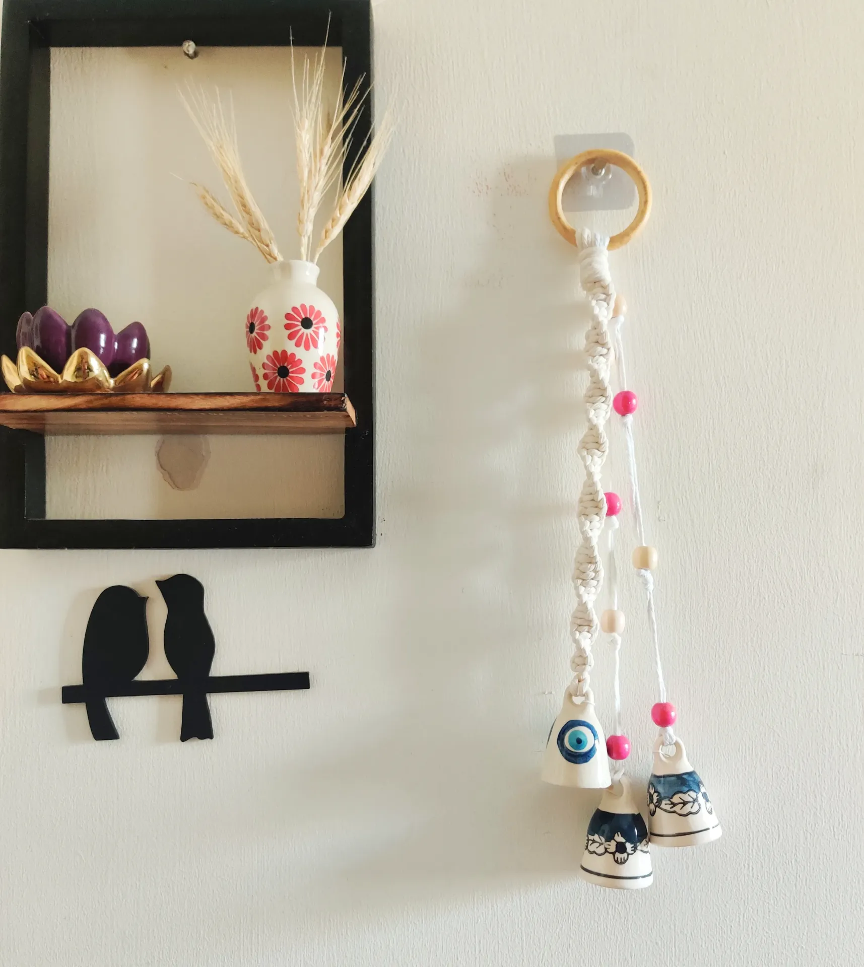 Kadam Collection-Pink 3 Bell Chime