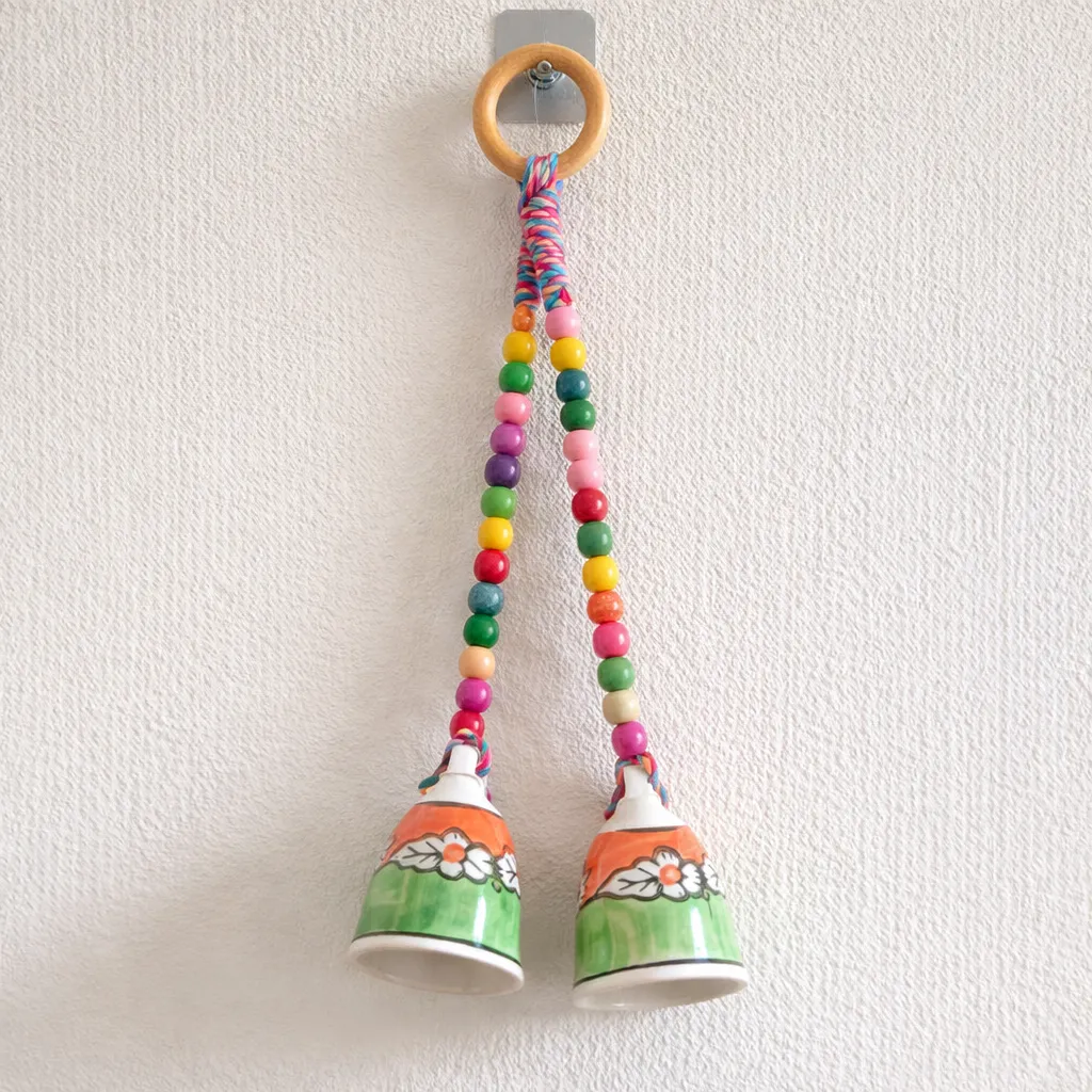Beaded 2 Bell Chime