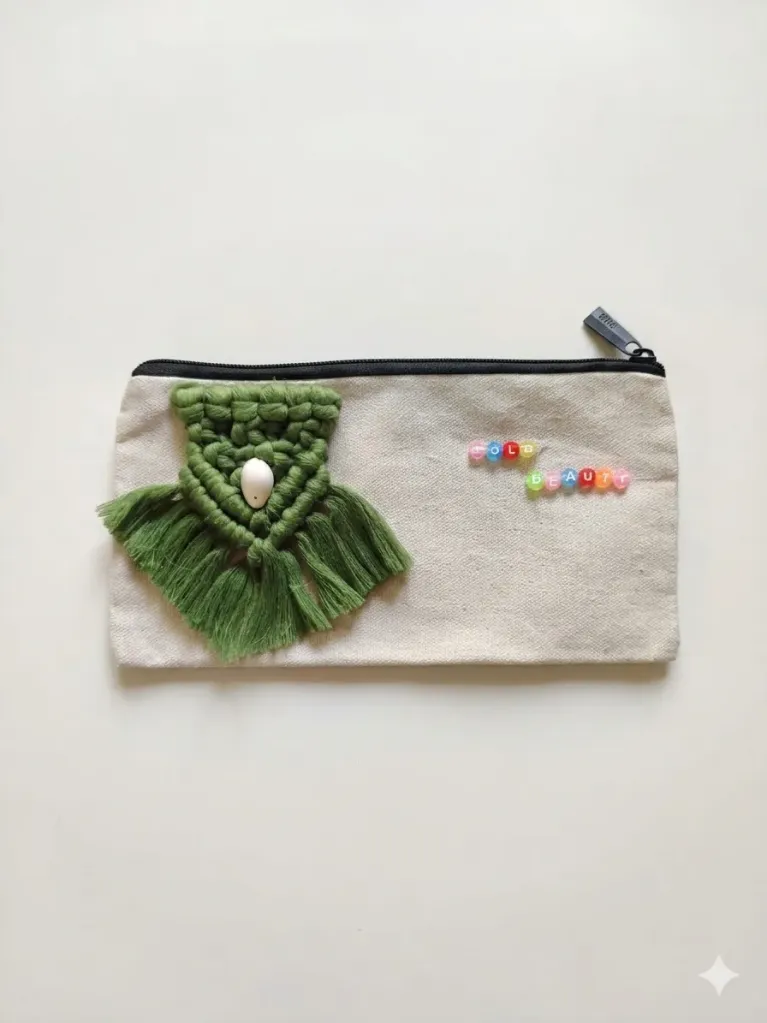 Makeup Pouch - Green