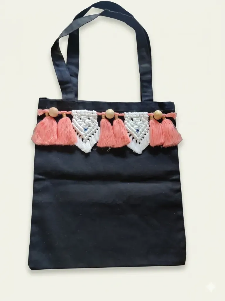 Tote Bag - Design with Beads