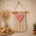 Heart Wall Hanging - Peach