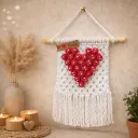 Heart Wall Hanging - Pink