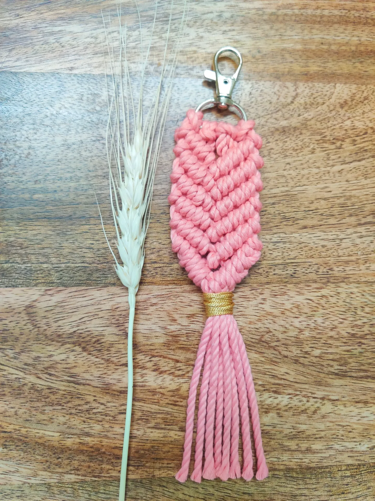 Bag Charm/ Keychain - Pink